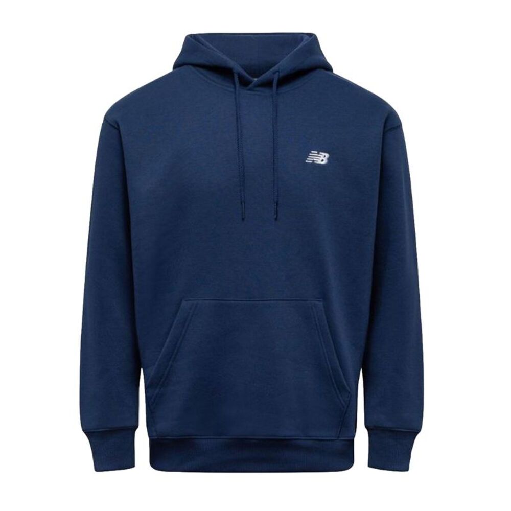 New Balance Essentials Hoodie Sport Essentials Fleece Mens Navy MT41511